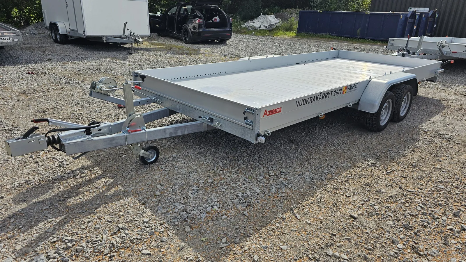Autotraileri / Lavetti Anssems AMT 3000kg – Monipuolinen kuljetuskärry autoille, puutarhakoneille ja, kuva 5