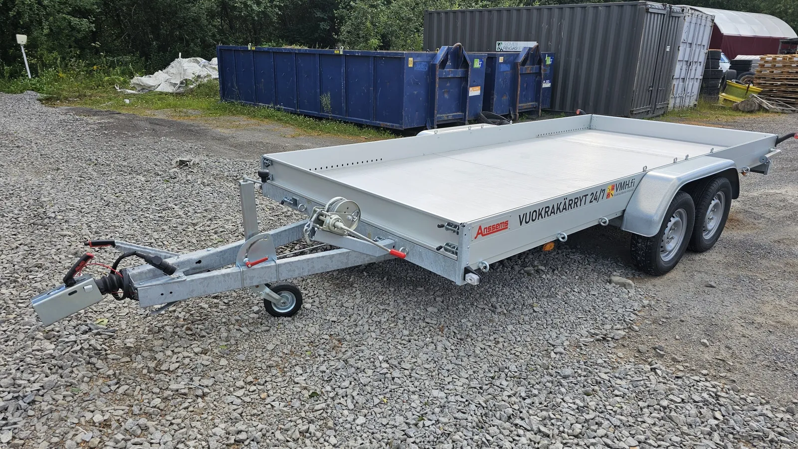 Autotraileri / Lavetti Anssems AMT – Monipuolinen kuljetuskärry autoille, puutarhakoneille ja mönkij, kuva 3
