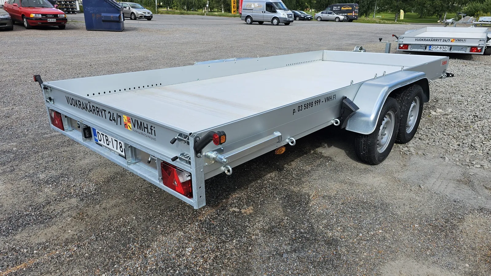 Autotraileri / Lavetti Anssems AMT – Monipuolinen kuljetuskärry autoille, puutarhakoneille ja mönkij, kuva 4