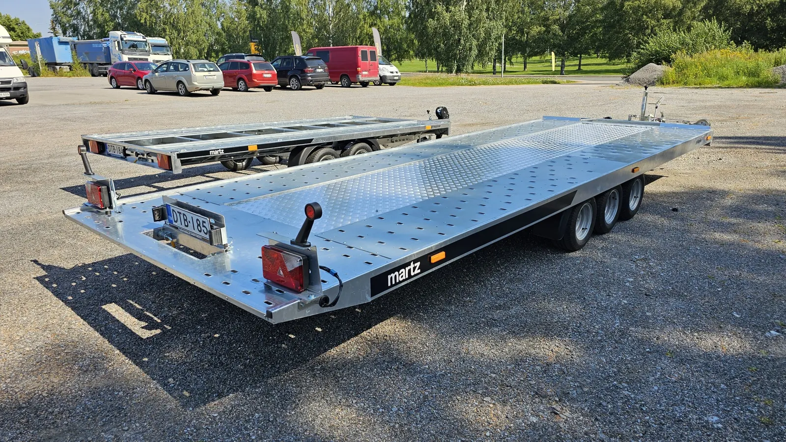 Autotraileri MARTZ GT KIPPBAR ALU 3-aks. 3500KG (580 X 209 CM), kuva 7