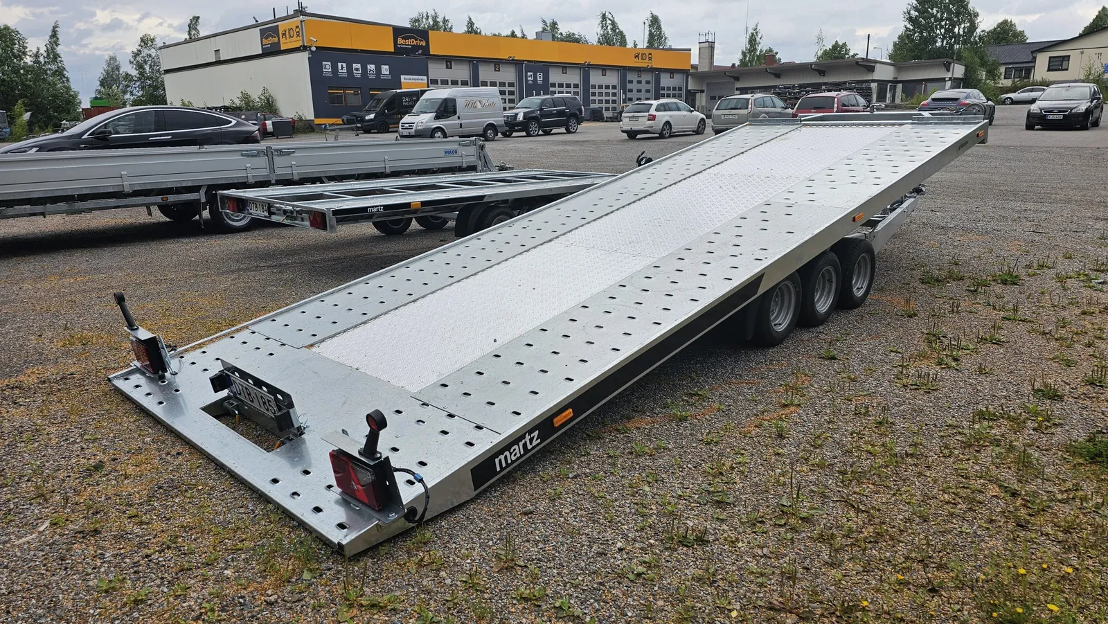 Autotraileri MARTZ GT KIPPBAR ALU 3-aks. 3500KG (580 X 209 CM), kuva 4