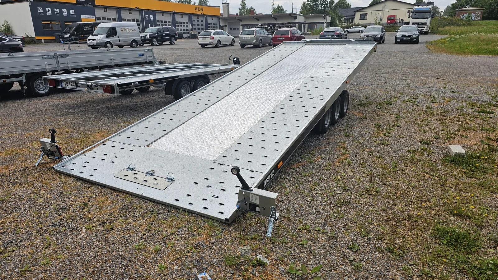 Autotraileri MARTZ GT KIPPBAR ALU 3-aks. 3500KG (580 X 209 CM), kuva 2