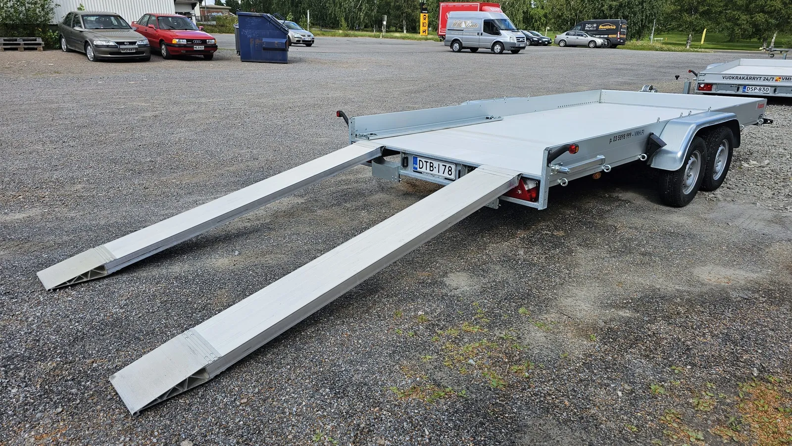 Autotraileri / Lavetti Anssems AMT – Monipuolinen kuljetuskärry autoille, puutarhakoneille ja mönkij, kuva 4