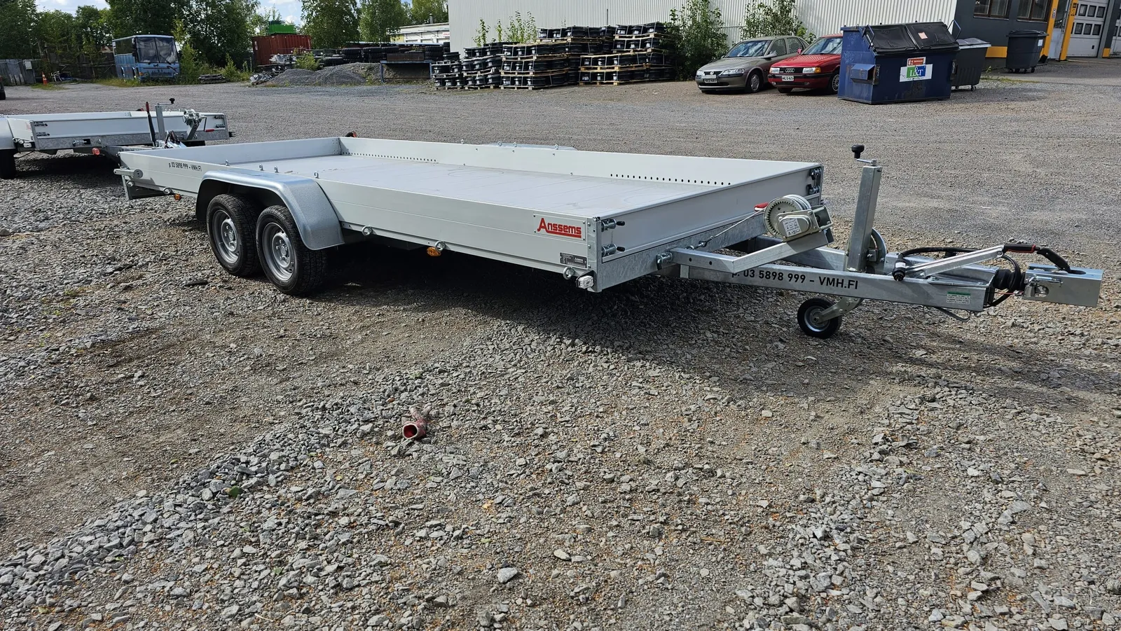 Autotraileri / Lavetti Anssems AMT 3000kg – Monipuolinen kuljetuskärry autoille, puutarhakoneille ja, kuva 7