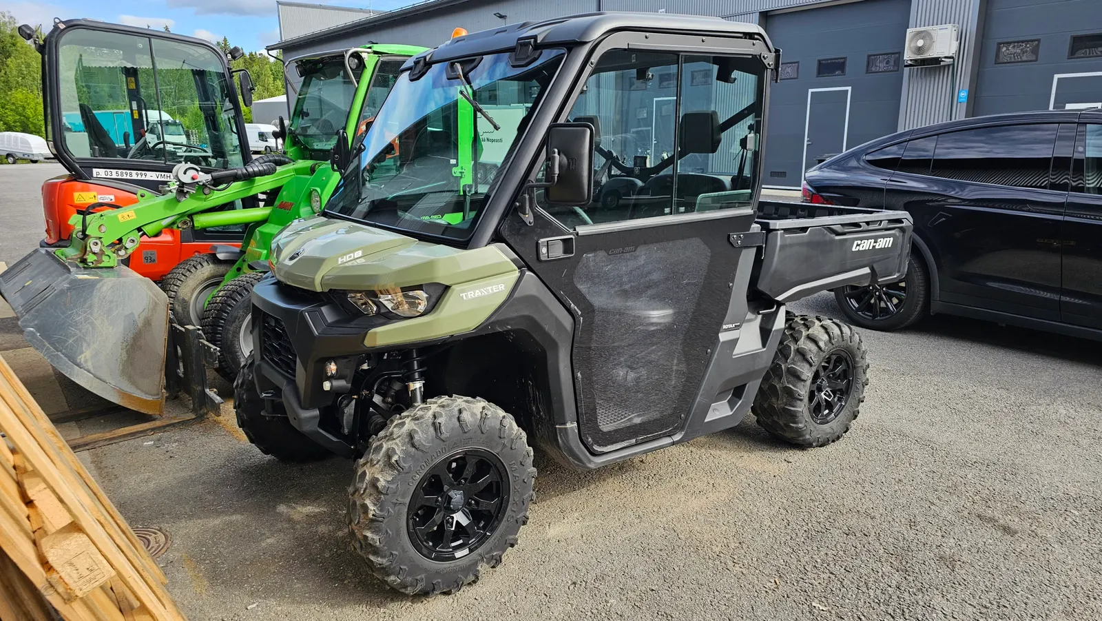 Can-Am Traxter HD8 traktorimönkijä 800 cc – ajettu 16 000 km, kuva 5